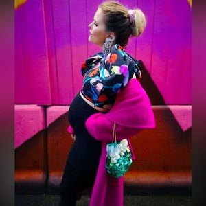 ❗️Last❗️Zara Multicolored Sequin Crossbody Bag